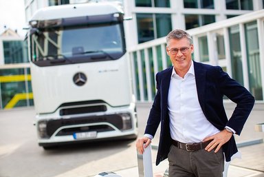 Integrierte Servicepakete für Mercedes-Benz eActros 600 von Daimler Truck Financial Services