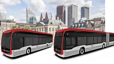 Den Haag wird grün: Daimler Buses liefert mindestens 95 eCitaro und E-Infrastruktur als schlüsselfertiges Komplettsystem an HTM