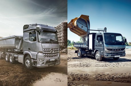 Daimler Truck auf der bauma 2025