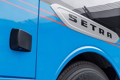 Setra S 515 LE test vehicle