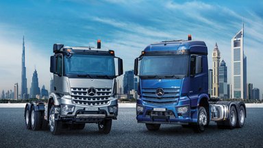 Daimler Trucks brings the latest Mercedes-Benz trucks to growth markets in the Middle East and Africa