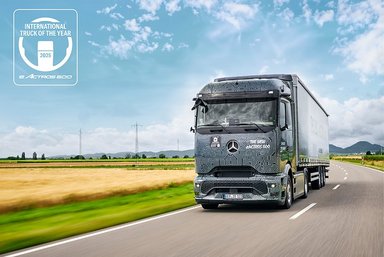 Mercedes-Benz eActros 600 ist “International Truck of the Year 2025"