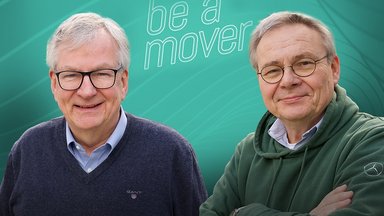 „Ich glaube immer noch an die menschliche Ratio“- Der neue be a mover talk mit Martin Daum und Jörg Howe