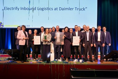 Daimler Truck wins VDA Logistics Award 2025:  First place for “Electrify Inbound Logistics” project