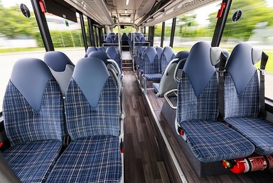 Setra S 515 LE test vehicle