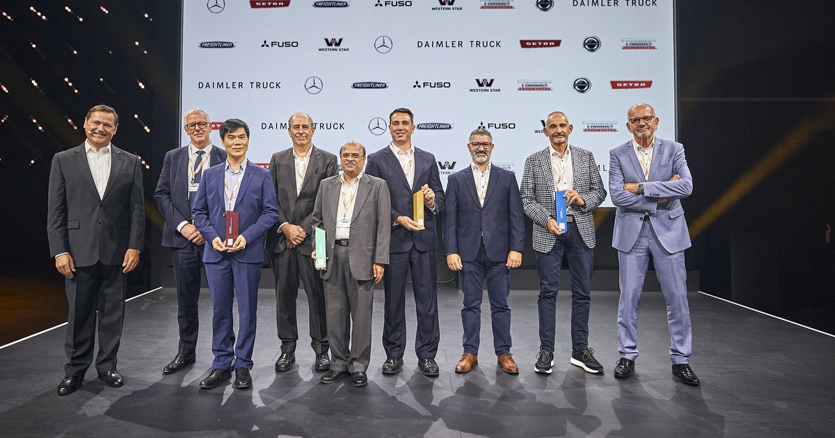 Daimler Truck AG Presents Its Supplier Award For The First Time As An ...