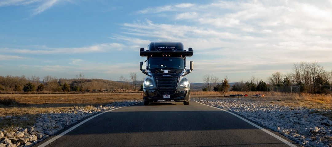 Autonomous Freightliner Cascadia Truck