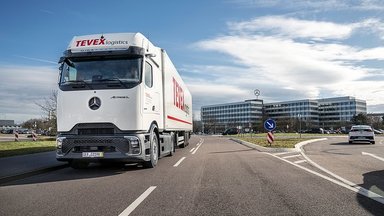 Tevex Logistics modernises its fleet with 150 new Mercedes-Benz Actros L vehicles for greater efficiency and safety