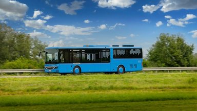 Setra S 515 LE test vehicle