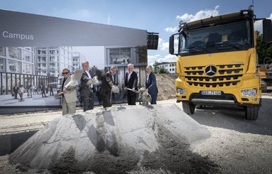 Groundbreaking Ceremony for new "Daimler Trucks Campus" in Leinfelden-Echterdingen