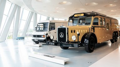 This Mercedes-Benz bus was in service with the Austrian Post until the 1970s