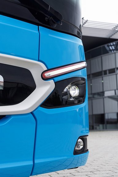 Setra S 515 LE test vehicle