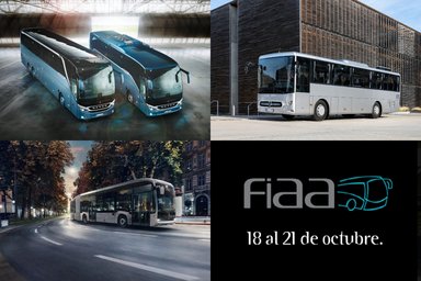 EvoBus Ibérica in the International Bus and Coach Fair - FIAA in Madrid