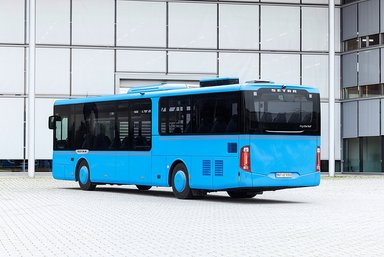 Setra S 515 LE test vehicle