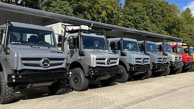 One like no other: four Unimog models show the diversity of expedition vehicles at the "Abenteuer & Allrad" trade fair 2023