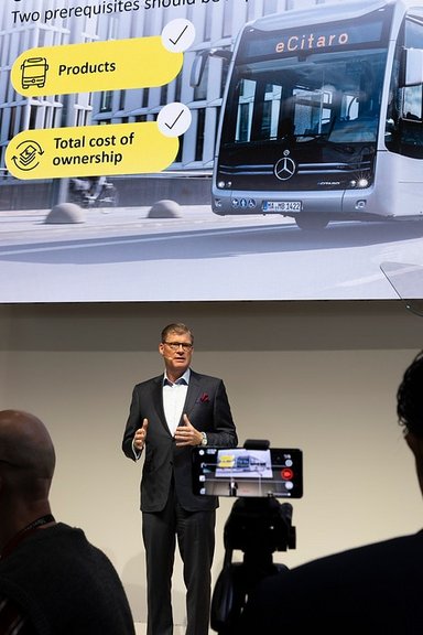 Daimler Buses at busworld 2023 in Brussels