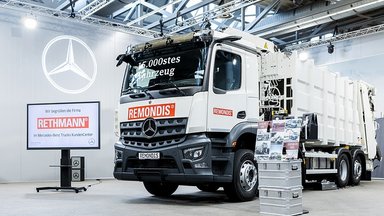 15.000ster Mercedes-Benz Lkw für die Rethmann Gruppe 