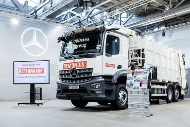 15,000th Mercedes-Benz truck for Rethmann Group 