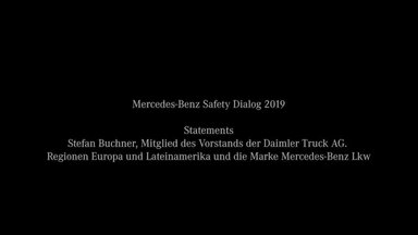 Footage -  The new Actros / Safety Assistance Systems