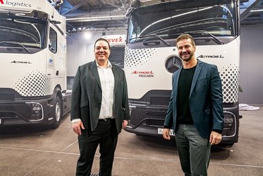 Tevex Logistics modernisiert seinen Fuhrpark mit 150 neuen Mercedes-Benz Actros L für mehr Effizienz und Sicherheit