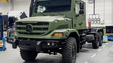 Mercedes-Benz Special Trucks equips vehicles with armored cab ex works