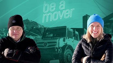 Mercedes-Benz Special Trucks – Der neue “be a mover” talk mit Franziska Cusumano und Jörg Howe