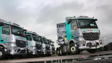 The new Mercedes-Benz Arocs in London – with a focus on safety