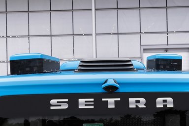 Setra S 515 LE test vehicle