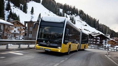 Alpine Challenge: Mercedes-Benz eCitaro fuel cell defies extreme cold and steep passes