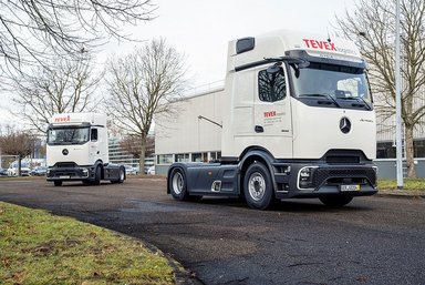 Tevex Logistics modernisiert seinen Fuhrpark mit 150 neuen Mercedes-Benz Actros L für mehr Effizienz und Sicherheit