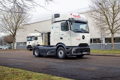 Tevex Logistics modernisiert seinen Fuhrpark mit 150 neuen Mercedes-Benz Actros L für mehr Effizienz und Sicherheit