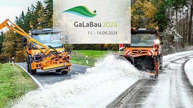 Unimog auf der GaLaBau 2024: Neue Systeme für die moderne Straßenunterhaltung