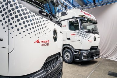 Tevex Logistics modernisiert seinen Fuhrpark mit 150 neuen Mercedes-Benz Actros L für mehr Effizienz und Sicherheit