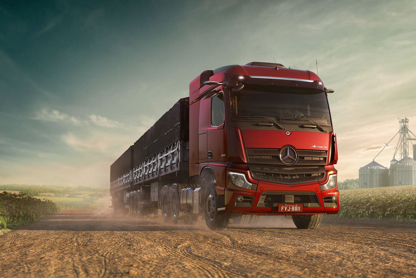 Mercedes-Benz Trucks demonstriert das Neueste seiner Lkw mit Dieselantrieb  : 23.09.2022, 13.29 Uhr - Autohaus Peter Gruppe