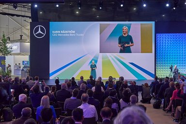 Daimler Truck auf der IAA Transportation 2024 - Mercedes-Benz Trucks Pressekonferenz