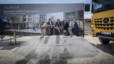 Groundbreaking Ceremony for new "Daimler Trucks Campus" in Leinfelden-Echterdingen