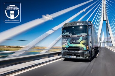 Mercedes-Benz eActros 600 ist “International Truck of the Year 2025"