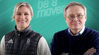 „Champion Mindset“ – Der neue „be a mover talk“ mit Olympiasiegerin & Olympic Refuge Foundation Vorstand Britta Heidemann und Jörg Howe