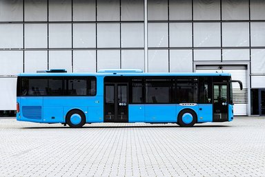 Setra S 515 LE test vehicle