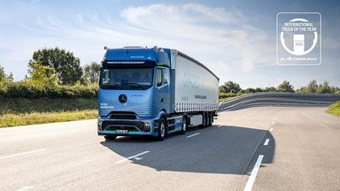 Mercedes-Benz eActros 600 ist “International Truck of the Year 2025"