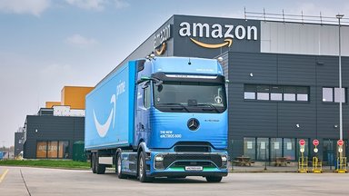 Major contract for Mercedes-Benz Trucks: Amazon orders more than 200 eActros 600