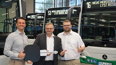 Lyst Reisen continues to rely on the successful Citaro city bus from Mercedes Benz