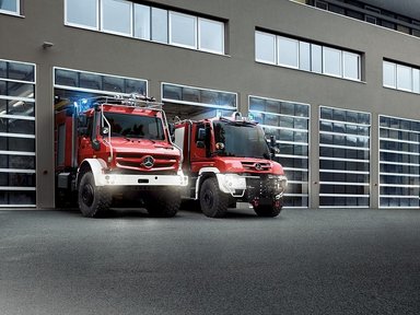 Robust und einsatzbereit: Mercedes-Benz Special Trucks präsentiert Unimog und Atego auf FIREmobil