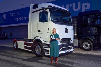 Mercedes-Benz eActros 600 ist “International Truck of the Year 2025"