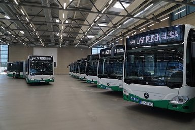 Lyst Reisen continues to rely on the successful Citaro city bus from Mercedes Benz