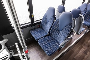 Setra S 515 LE test vehicle