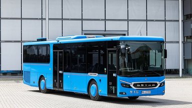 Setra S 515 LE test vehicle