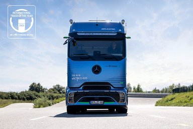 Mercedes-Benz eActros 600 ist “International Truck of the Year 2025"