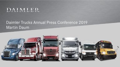 Daimler Trucks Annual Press Conference – Martin Daum