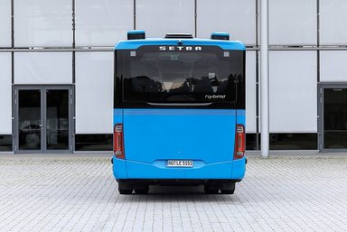 Setra S 515 LE test vehicle